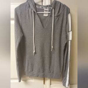 #49 VS Pink V-Neck Hoodie 🤍